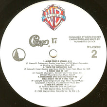 Load image into Gallery viewer, Chicago (2) : Chicago 17 (LP, Album, Club, Car)
