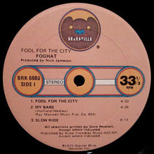 Load image into Gallery viewer, Foghat : Fool For The City (LP, Album, RE, Gol)