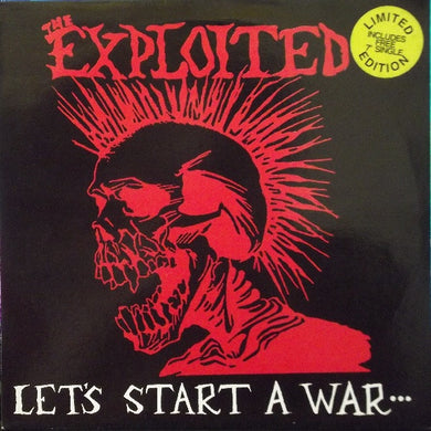 The Exploited : Let's Start A War... ...Said Maggie One Day (LP, Album, Ltd, RE + 7