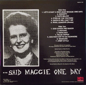 The Exploited : Let's Start A War... ...Said Maggie One Day (LP, Album, Ltd, RE + 7", Single)