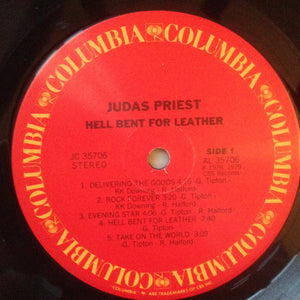 Judas Priest : Hell Bent For Leather (LP, Album)