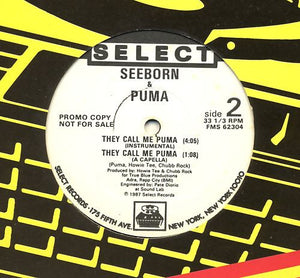 Seeborn & Puma* : They Call Me Puma (12", Promo)