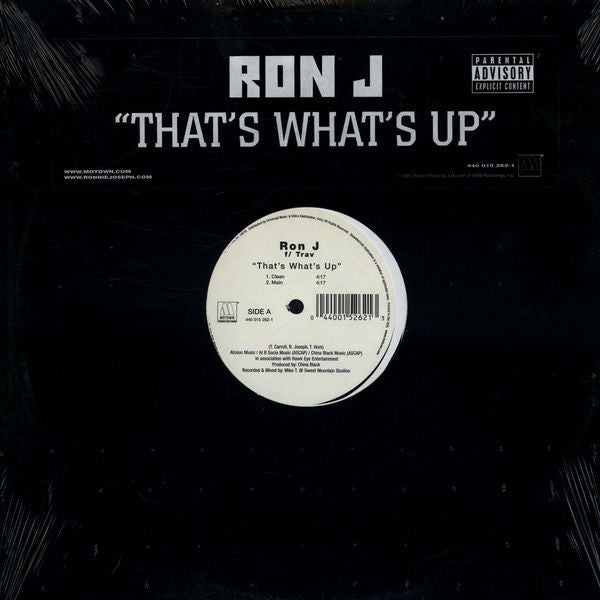 Ron J : That's What's Up (12