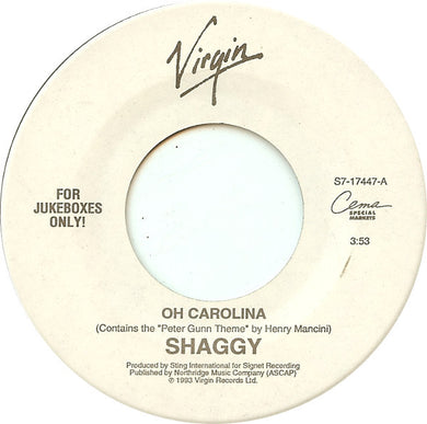 Shaggy : Oh Carolina / Love Me Up (7