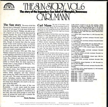 Load image into Gallery viewer, Carl Mann : The Sun Story Vol.6 (LP, Comp)