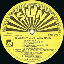Load image into Gallery viewer, Carl Mann : The Sun Story Vol.6 (LP, Comp)