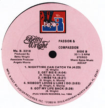 Load image into Gallery viewer, Betty Wright : Passion &amp; Compassion (LP, Album)