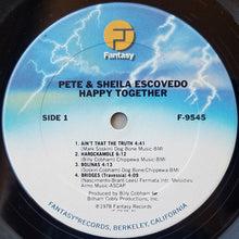 Load image into Gallery viewer, Pete And Sheila Escovedo* : Happy Together (LP, Album)