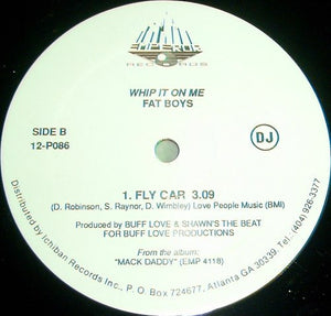 Fat Boys : Whip It On Me (12", Single, Promo)