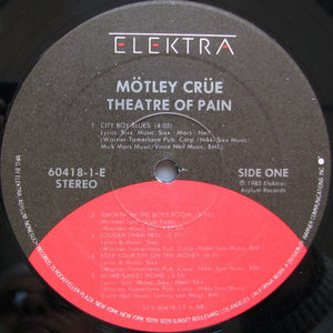 Mötley Crüe : Theatre Of Pain (LP, Album)