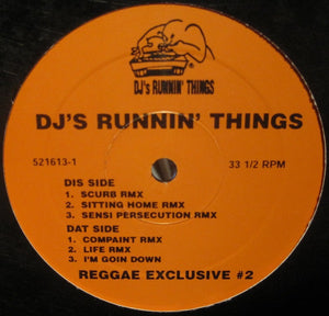 Unknown Artist : DJ's Runnin' Things (12")