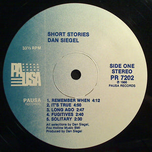 Dan Siegel : Short Stories (LP)