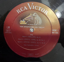 Load image into Gallery viewer, Rubinstein* / Grieg* : Rubinstein Plays Grieg (LP, Mono)