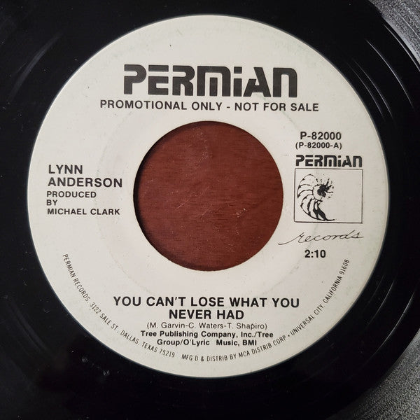 Lynn Anderson : You Can't Lose What You Never Had  (7