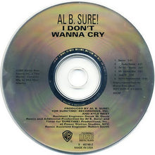 Load image into Gallery viewer, Al B. Sure! : I Don't Wanna Cry (CD, Maxi, Dig)