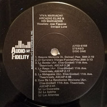 Load image into Gallery viewer, Arcadio Elias And His Mariachi Nacional* : Viva Mariachi (LP, Album)