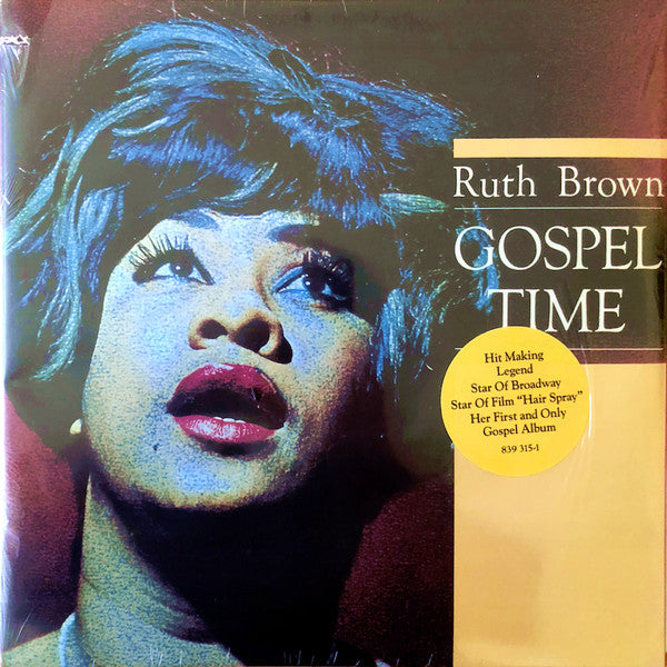 Ruth Brown : Gospel Time (LP, Album, RE, RM)