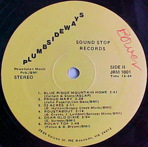 Plumsideways : Plumsideways (LP, Album)