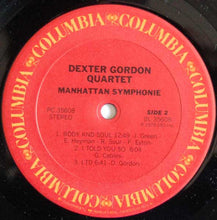 Load image into Gallery viewer, Dexter Gordon Quartet : Manhattan Symphonie (LP, Album, Pit)