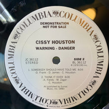 Load image into Gallery viewer, Cissy Houston : Warning Danger (LP, Album, Promo, San)