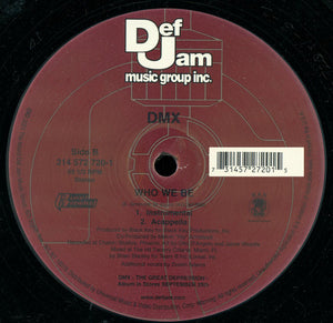 DMX : Who We Be (12", Single)