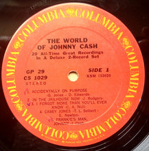 Load image into Gallery viewer, Johnny Cash : The World Of Johnny Cash (2xLP, Comp, RE, Pit)