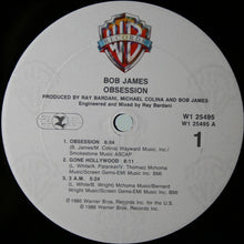 Load image into Gallery viewer, Bob James : Obsession (LP, Album, Club, Car)