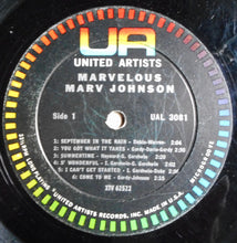 Load image into Gallery viewer, Marv Johnson : Marvelous Marv Johnson (LP, Mono)