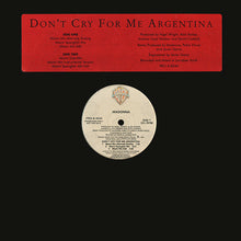 Load image into Gallery viewer, Madonna : Don&#39;t Cry For Me Argentina (12&quot;, Promo)