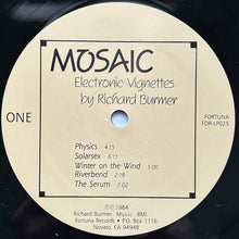 Load image into Gallery viewer, Richard Burmer : Mosaic (LP, Album)