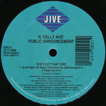 Load image into Gallery viewer, R. Kelly &amp; Public Announcement : She's Got That Vibe (12", P/Mixed)