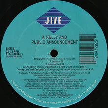 Load image into Gallery viewer, R. Kelly &amp; Public Announcement : She's Got That Vibe (12", P/Mixed)