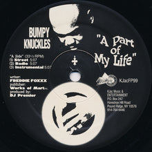 Load image into Gallery viewer, Bumpy Knuckles : A Part Of My Life / Devious Minds (12")