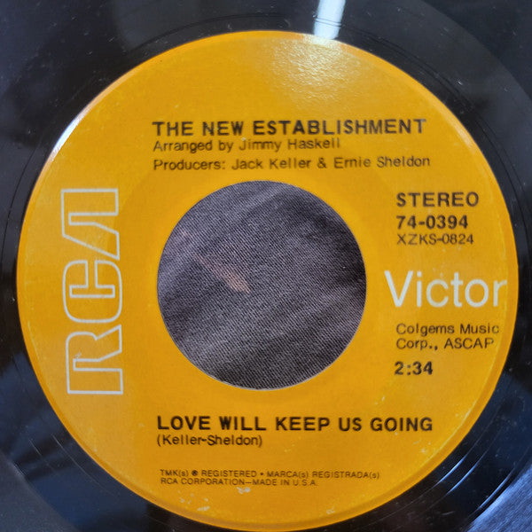 The New Establishment (3) : Love Will Keep Us Going / If I Don't Find You There (7