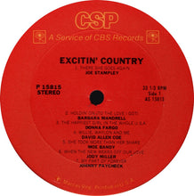 Load image into Gallery viewer, Various : Excitin' Country (LP, Comp)