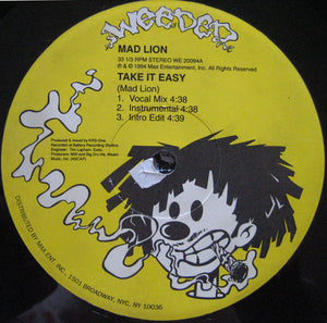 Mad Lion : Take It Easy (12")