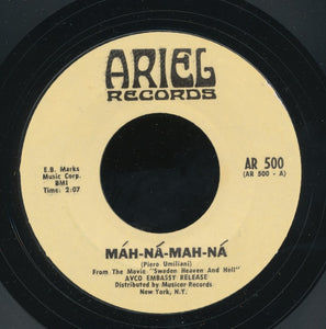 Piero Umiliani : Máh-Ná-Mah-Ná / You Tried To Warn Me (7")