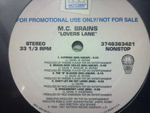 Load image into Gallery viewer, M.C. Brains* : Lovers Lane (LP, Album, Promo)