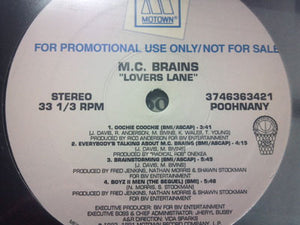 M.C. Brains* : Lovers Lane (LP, Album, Promo)