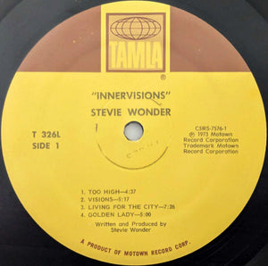 Stevie Wonder : Innervisions (LP, Album, Hol)