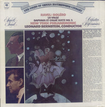 Load image into Gallery viewer, Ravel* - New York Philharmonic, Leonard Bernstein : Boléro / La Valse / Daphnis Et Chloé Suite No. 2 (LP, Comp, RE)