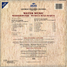 Load image into Gallery viewer, George Frideric Handel* – The English Concert, Trevor Pinnock : Water Music (LP, Club, Dig)