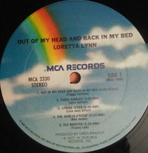 Load image into Gallery viewer, Loretta Lynn : Out Of My Head And Back In My Bed (LP, Album, Club, CRC)