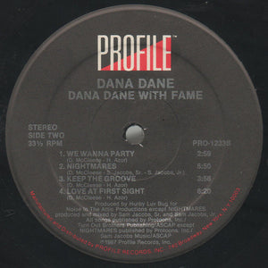 Dana Dane : Dana Dane With Fame (LP, Album)