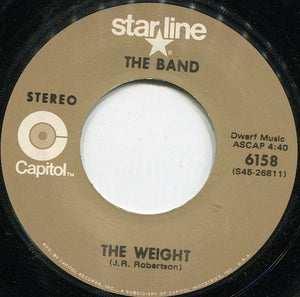 The Band : The Weight (7", Single, RE)