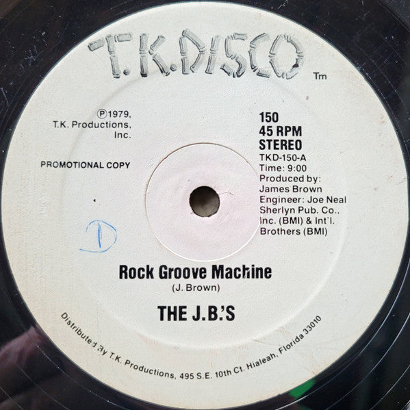 The J.B.'s : Rock Groove Machine / Rock (12