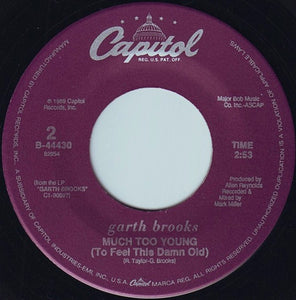 Garth Brooks : If Tomorrow Never Comes (7", Single)