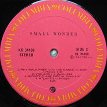 Load image into Gallery viewer, Small Wonder (3) : Small Wonder (LP, Album)