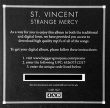 Load image into Gallery viewer, St. Vincent : Strange Mercy (LP, Album, Gat)