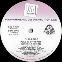 Load image into Gallery viewer, Louis Price : Play It By Heart (12&quot;, Single, Promo)